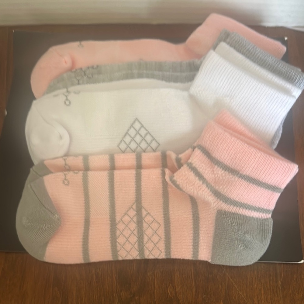 Tommie Copper 4pk UltraBlend Compression Ankle Socks-NWT